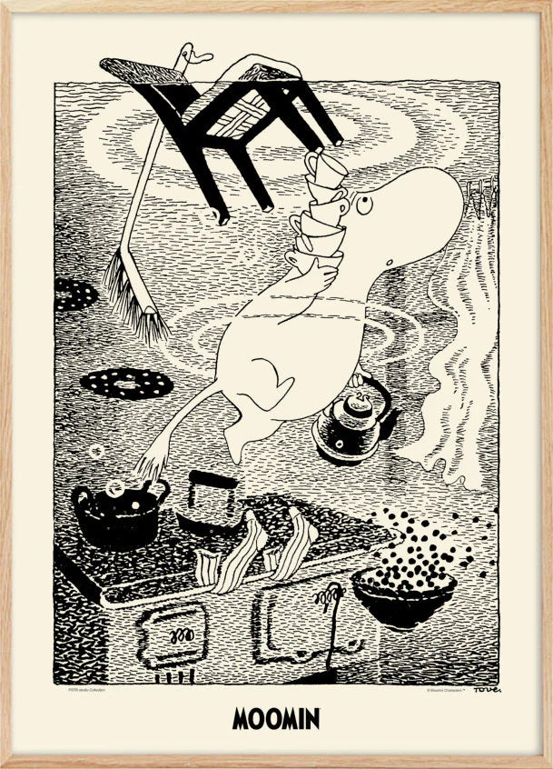 Moomin plakater - historien om Moomin