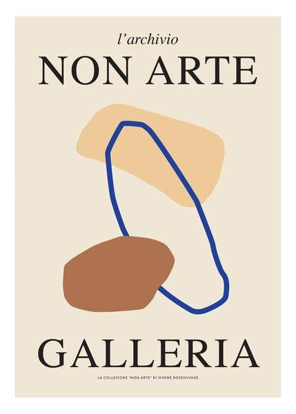 Non Arte Poster "Galleria" Poster by Nynne Rosenvinge - Plakatcph.com - posters, posters and home design