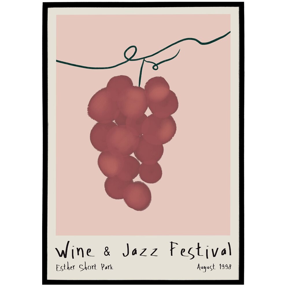 Wine festival Poster - Plakatcph.com - posters, posters and home design