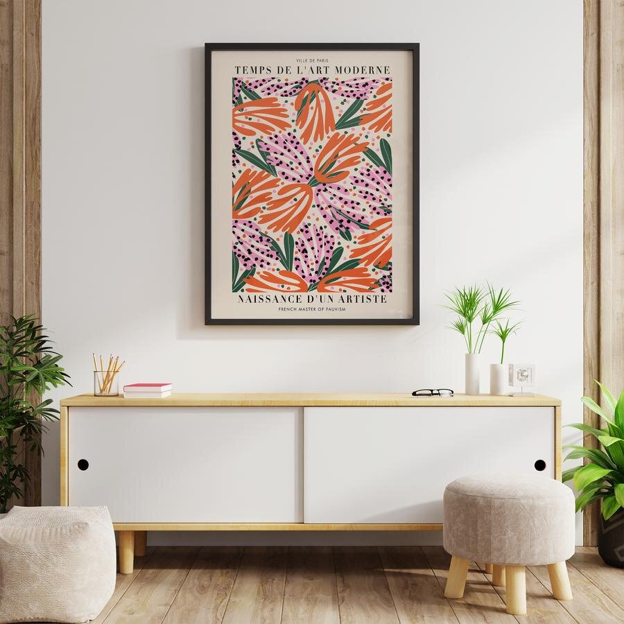 Flower garden poster - Plakatcph.com - posters, posters and home designs