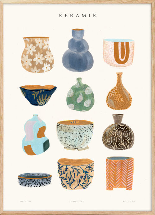 Pottery fan - Plakatcph.com - posters, posters and home designs