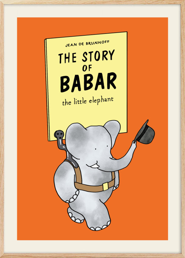 Babar the little elephant on tour poster & posters - Plakatcph.com - posters, posters and home designs