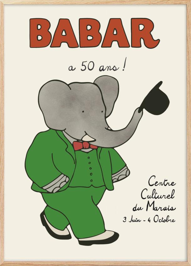 Babar poster number 1 - Plakatcph.com - posters, posters and home design