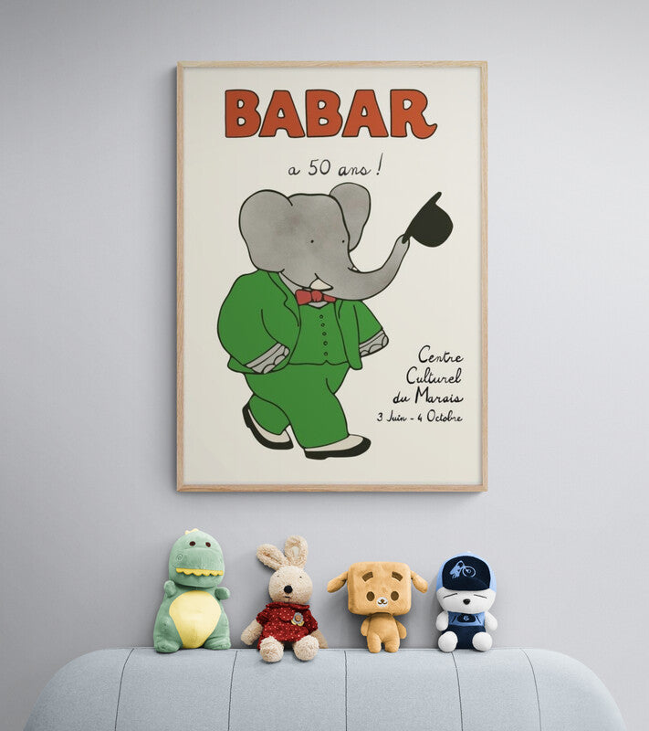 Babar poster number 1 - Plakatcph.com - posters, posters and home design