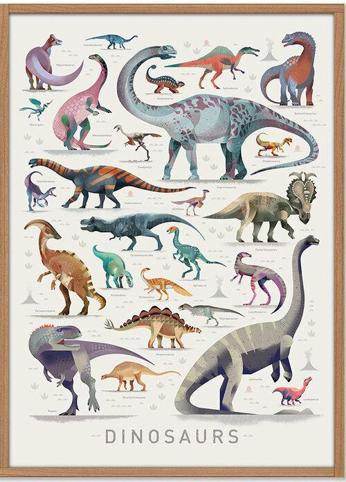 Dino 2 - dinosaur Poster - children's poster - Plakatcph.com - posters, posters and home design