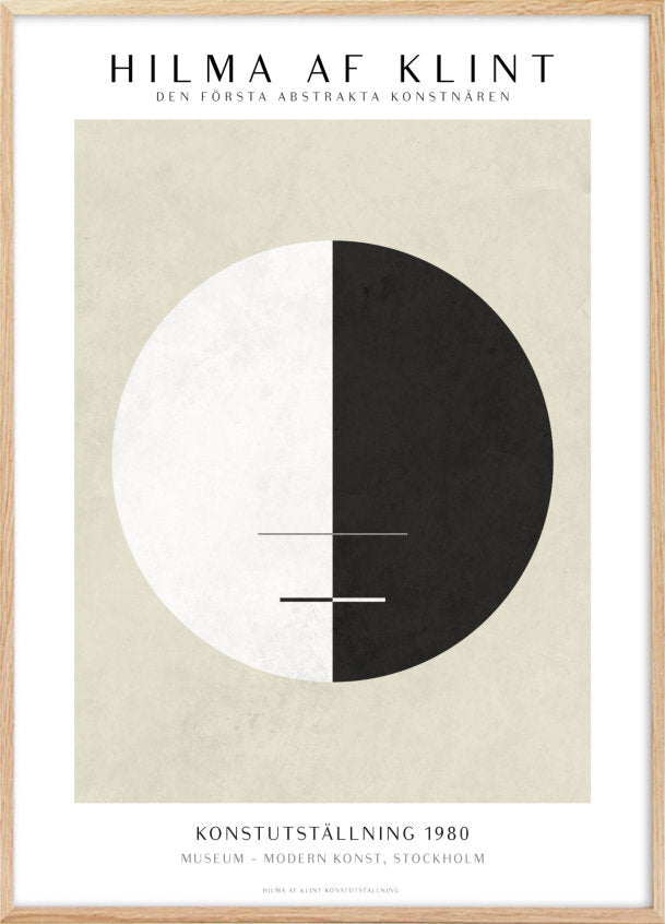 Himla by Klint (Black and White Globe) - Plakatcph.com - posters, posters and home designs