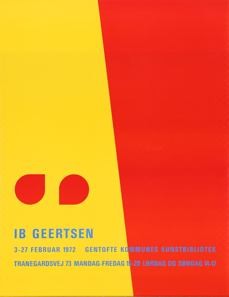 Ib Geertsen poster / original - Plakatcph.com - posters, posters and home design