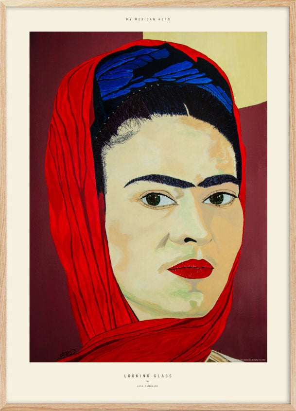 Frida Kahlo portrait. - Plakatcph.com - posters, posters and home designs