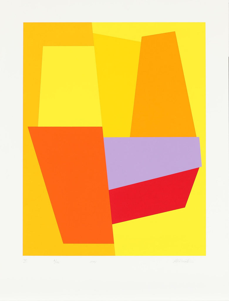 Ib Geertsen Lithography / Original / orange & yellow - Plakatcph.com - posters, posters and home design
