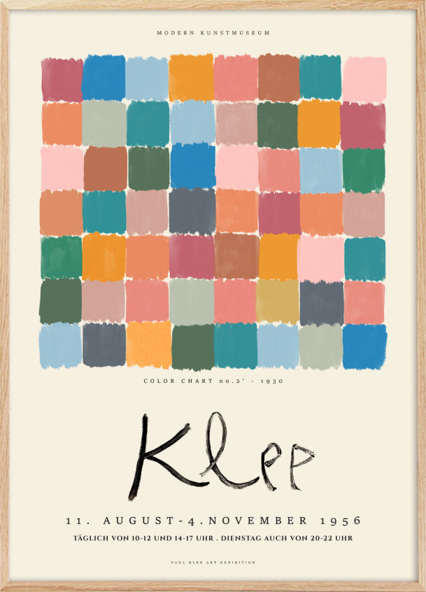 Poul Klee squares poster - Plakatcph.com - posters, posters and home designs