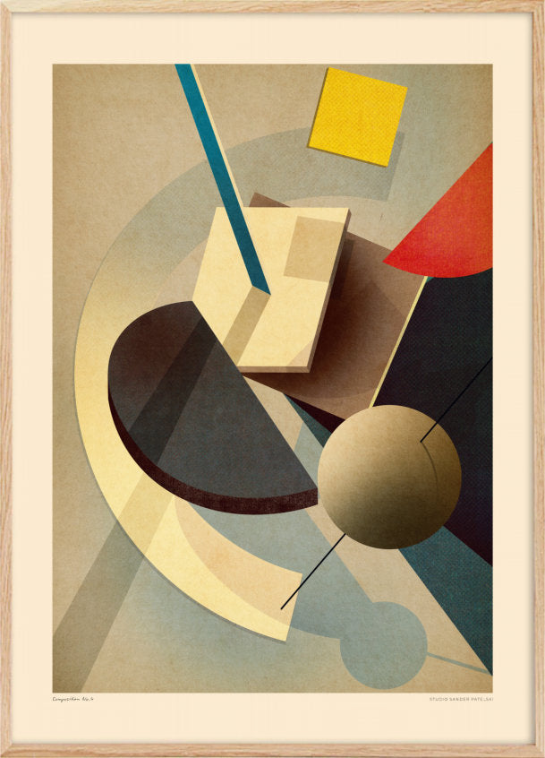 Geometry poster by Sander Patelski. - Plakatcph.com