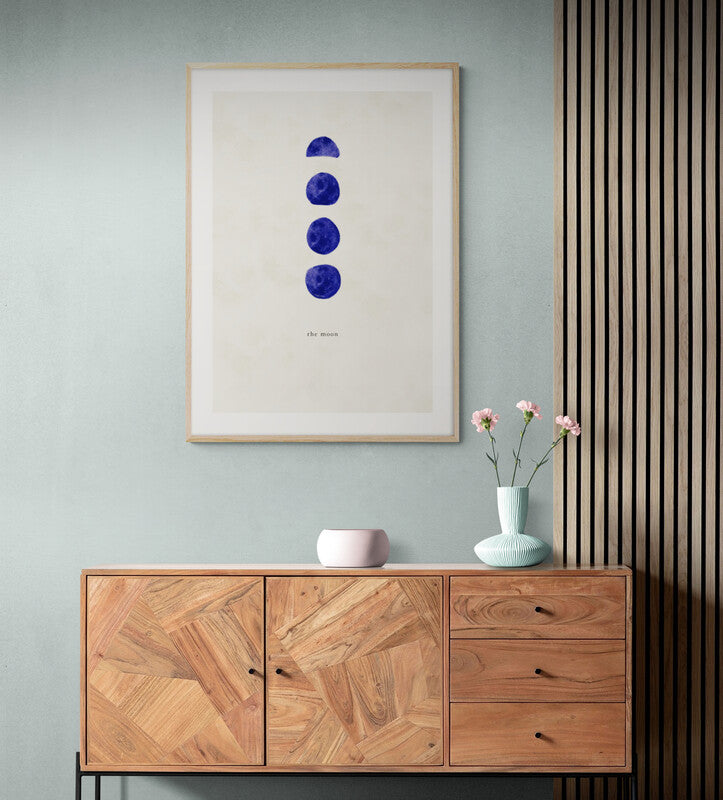 The moon poster by Sophie Genin - Plakatcph.com - posters, posters and home designs