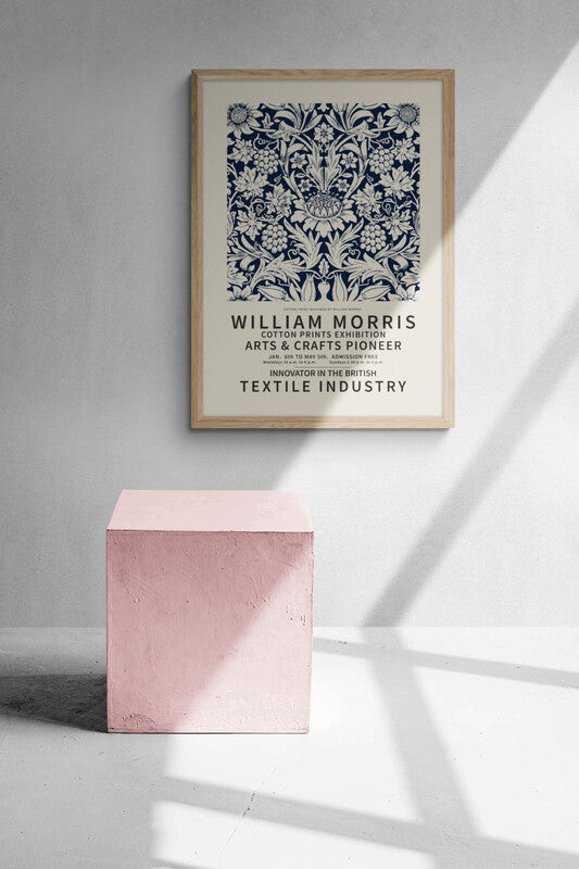 William Morris Blue museum poster and items - Plakatcph.com - posters, posters and home designs