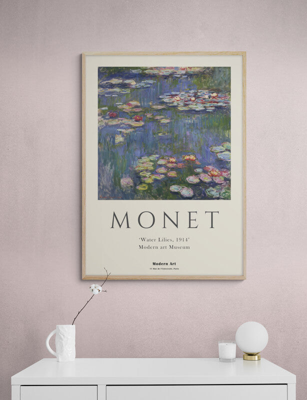 Water Lilies by Monet - Plakatcph.com