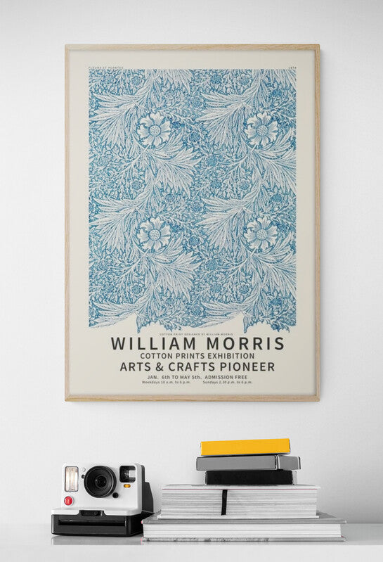 William Morris poster (light blue) Poster/posters - Plakatcph.com - posters, posters and home designs