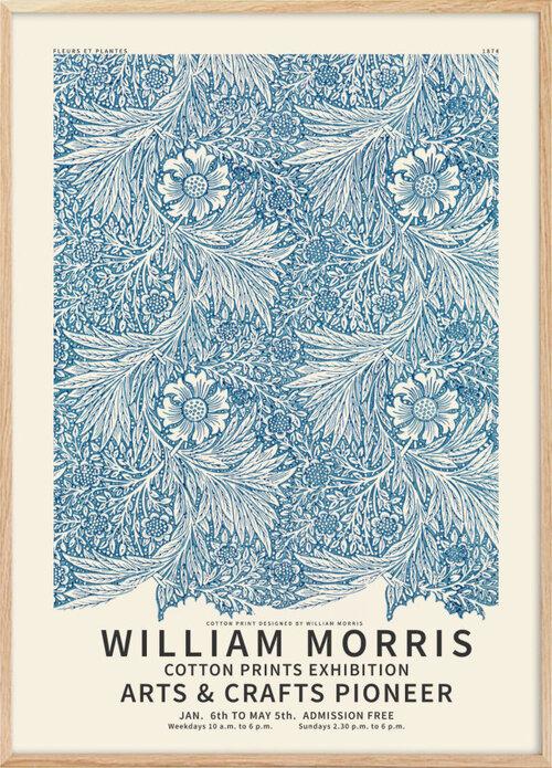 William Morris poster (light blue) Poster/posters - Plakatcph.com - posters, posters and home designs