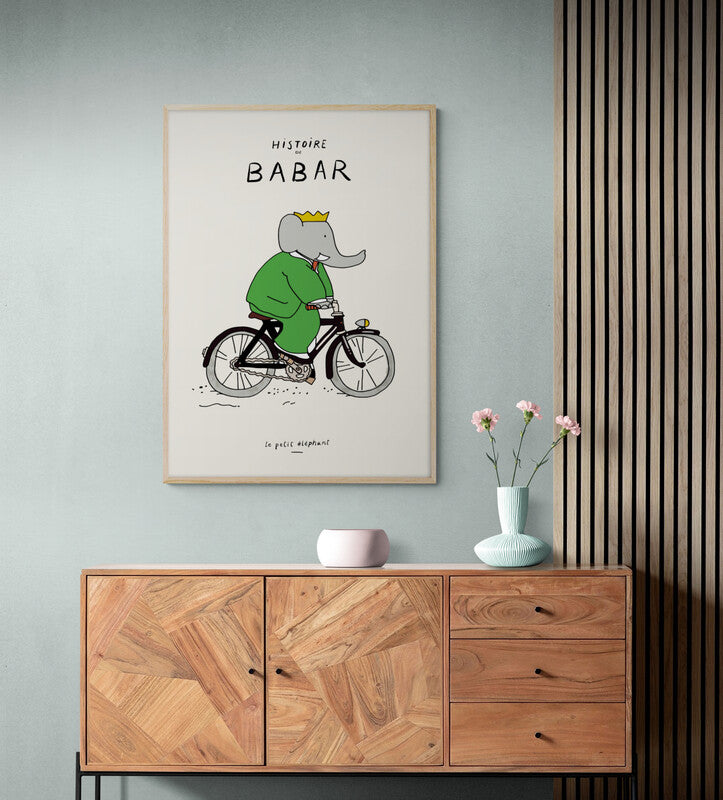 Barbarian on bike tour poster - Plakatcph.com - posters, posters and home designs