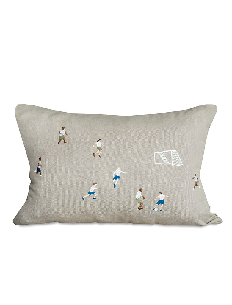 Embroidered pillowcases with football motifs - Plakatcph.com - posters, posters and home designs