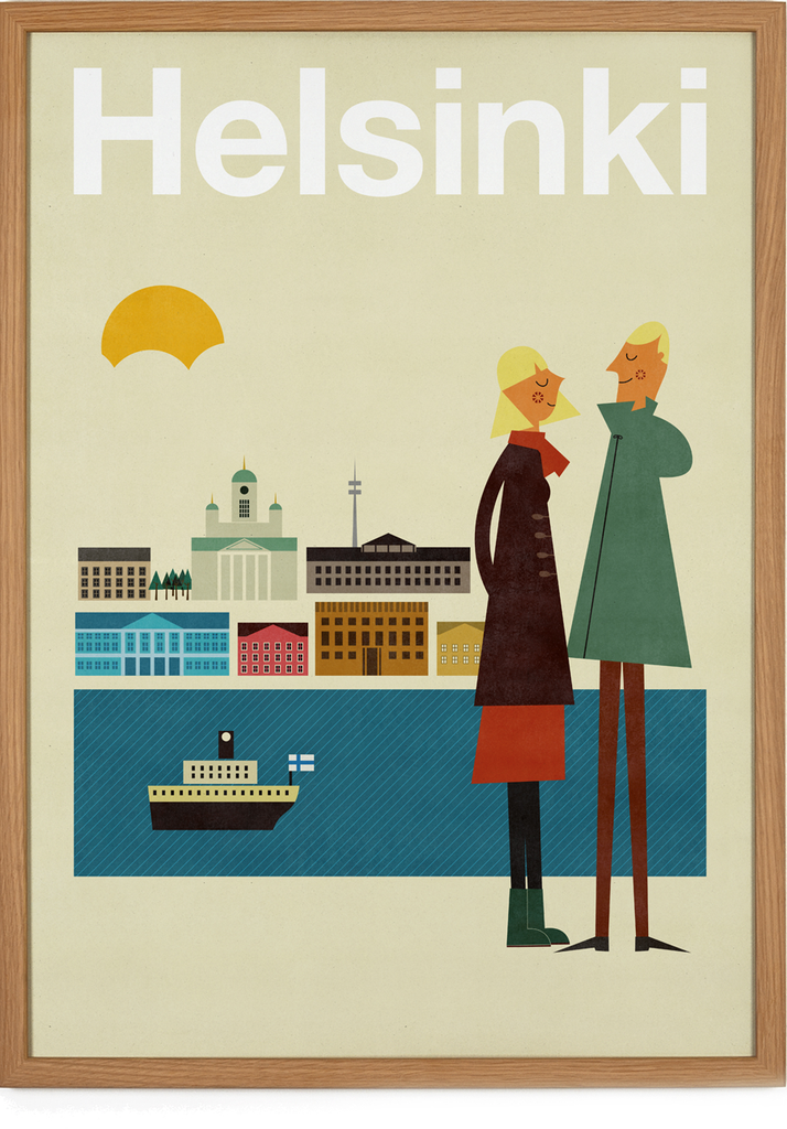 Helsinki poster - Plakatcph.com - posters, posters and home design