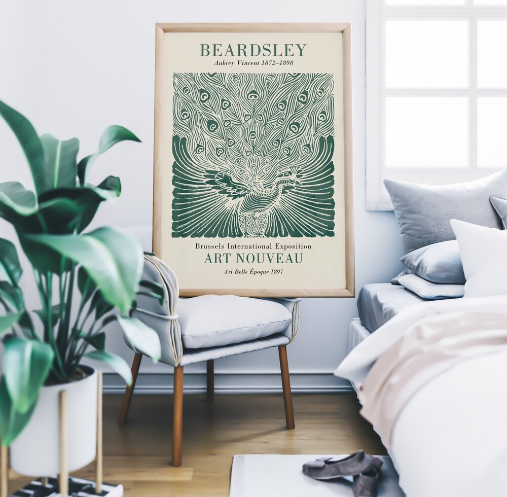 Beardsley Green Poster - postercph - Plakatcph.com - posters, posters and home designs