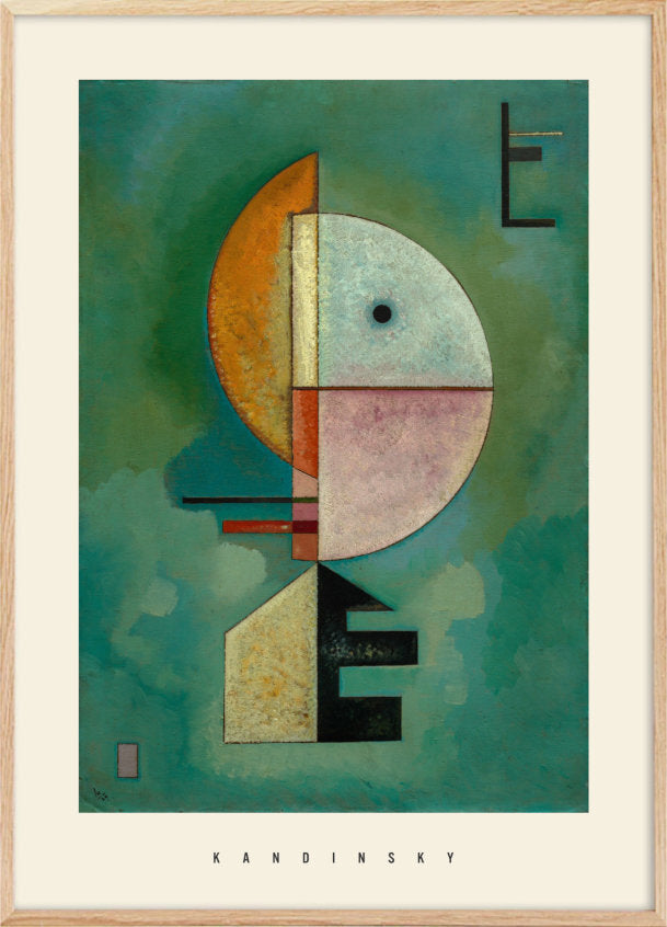 Kandinsky Green Poster /posters - Plakatcph.com - posters, posters and home designs