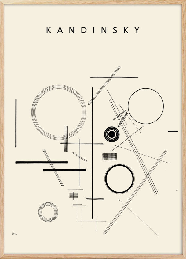 Kandinsky simple poster / items - Plakatcph.com - posters, posters and home design