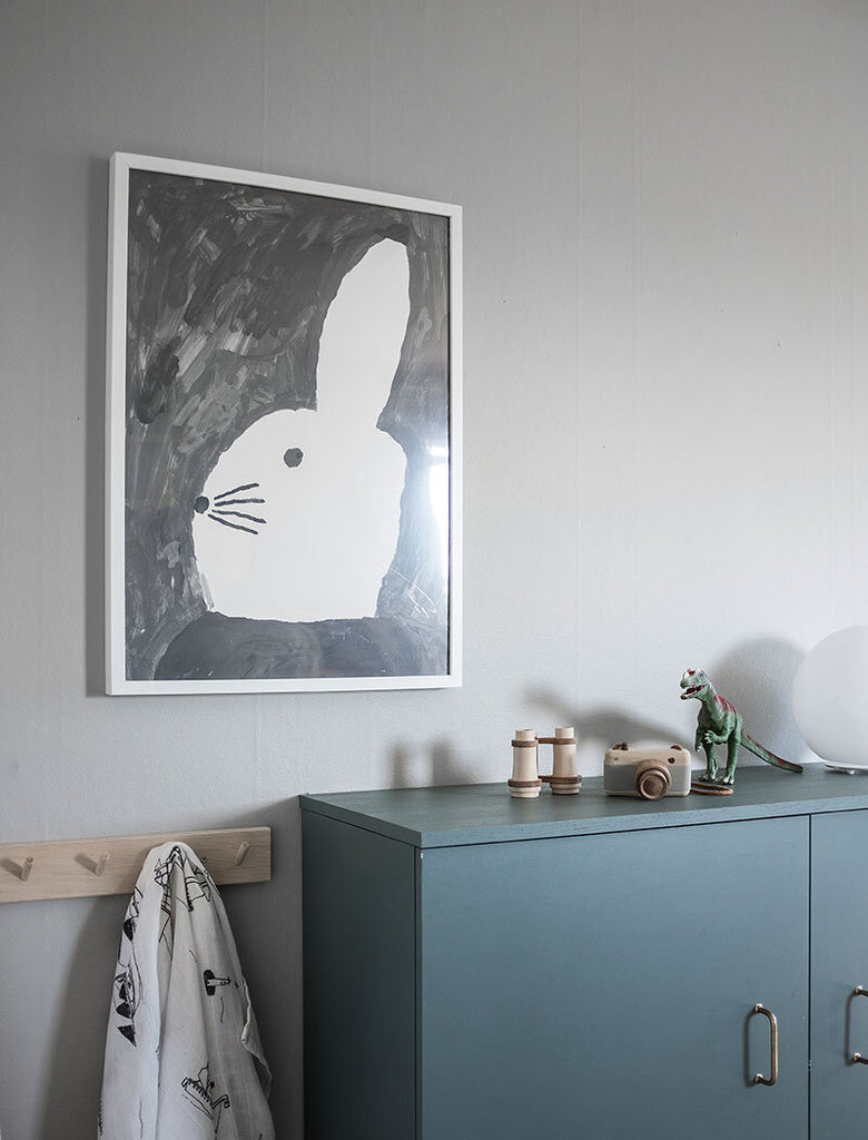 Rabbit with small hat poster Limited edition Poster - Plakatcph.com - posters, posters and home designs