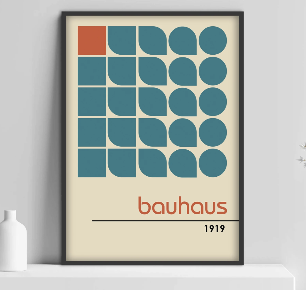 Bauhaus Dots Poster - postercph - Plakatcph.com - posters, posters and home design