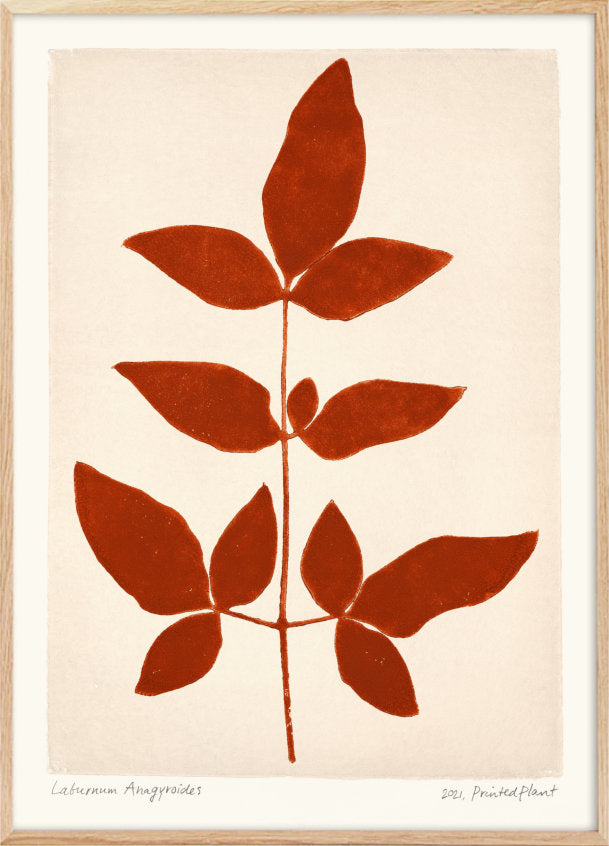 Red Plant print Poster - posters - Plakatcph.com - posters, posters and home designs